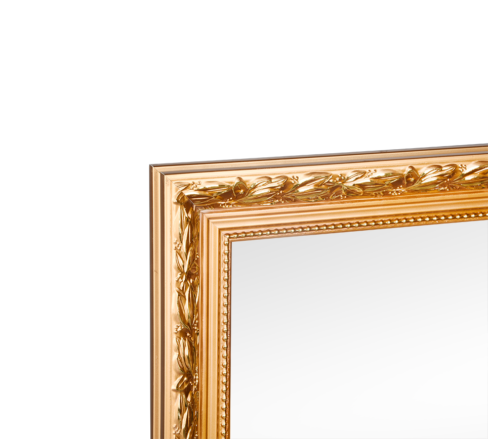 Sonja mirror 50 x 150 cm gold