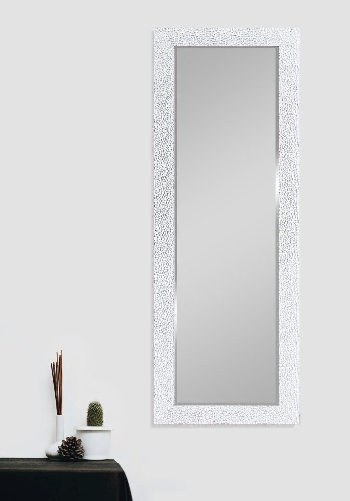 Amy mirror 50 x 150 cm white/chrome