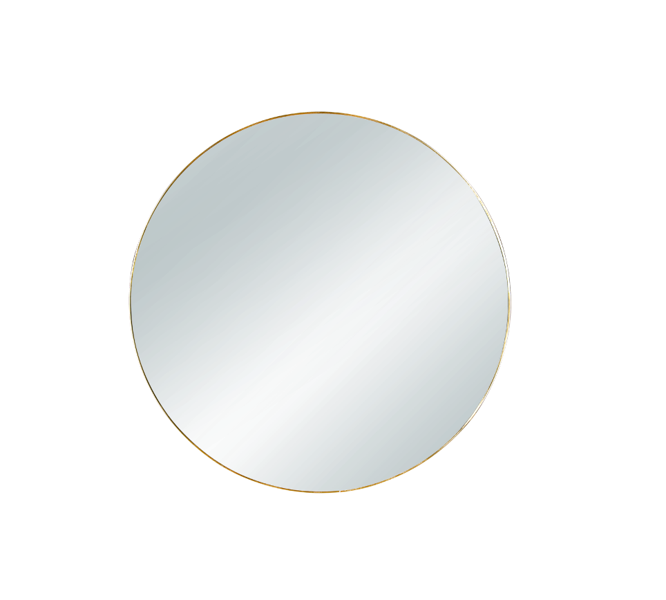 Esra mirror Ø50 cm gold — 1330179
