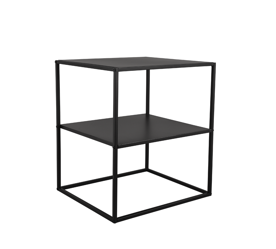 Chloe side table 40 x 51 cm black