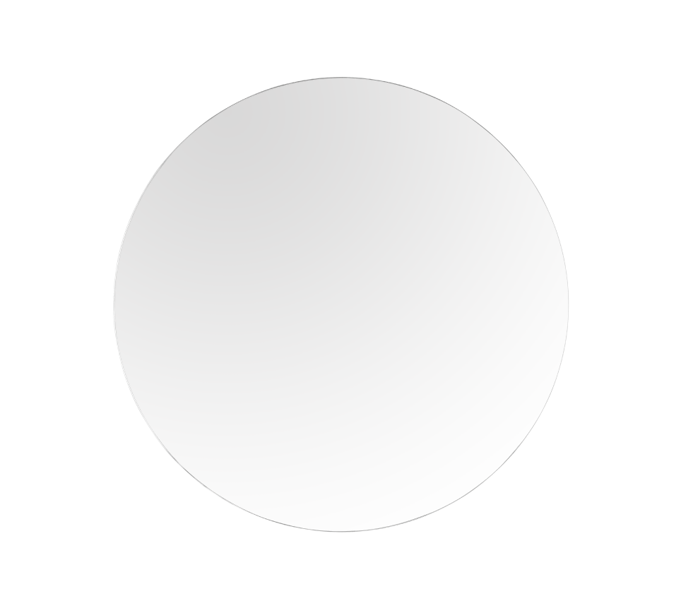 Luna mirror 60 cm with LED-light mirror glass IP44