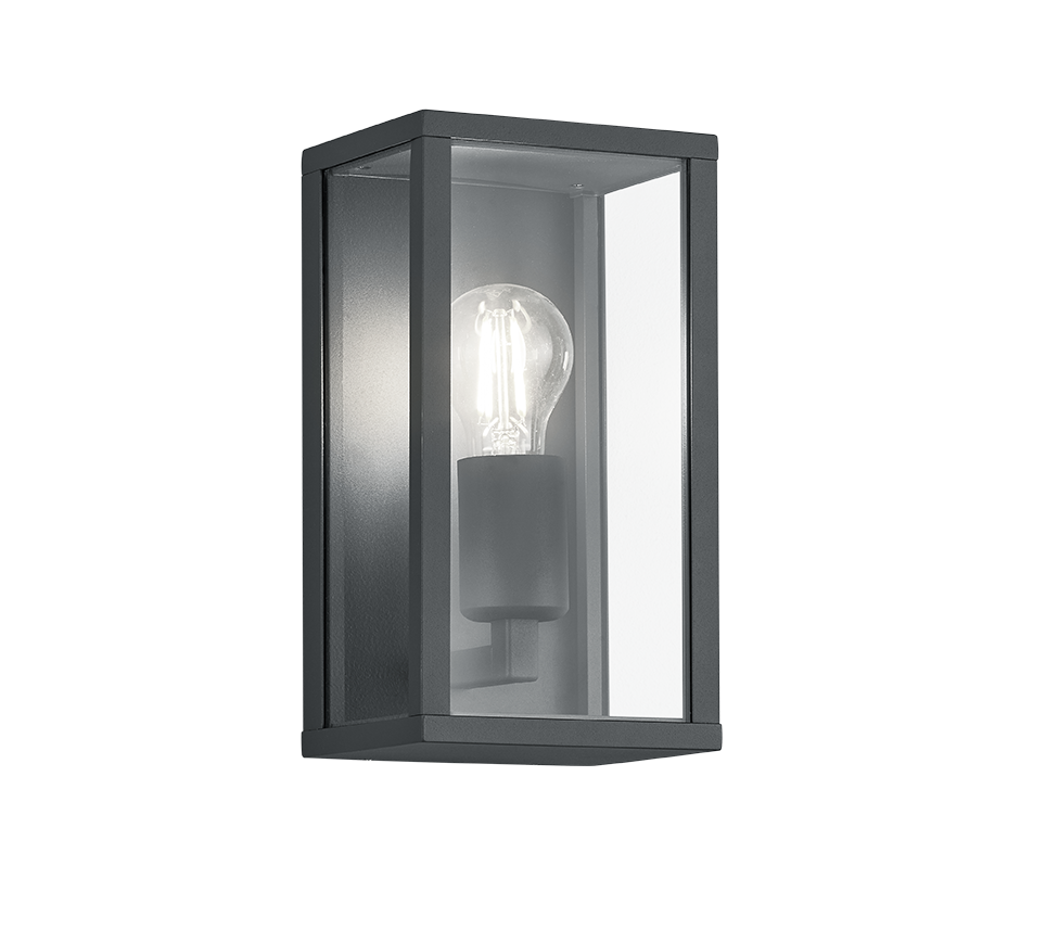 Garonne wall lamp E27 anthracite — 201860142