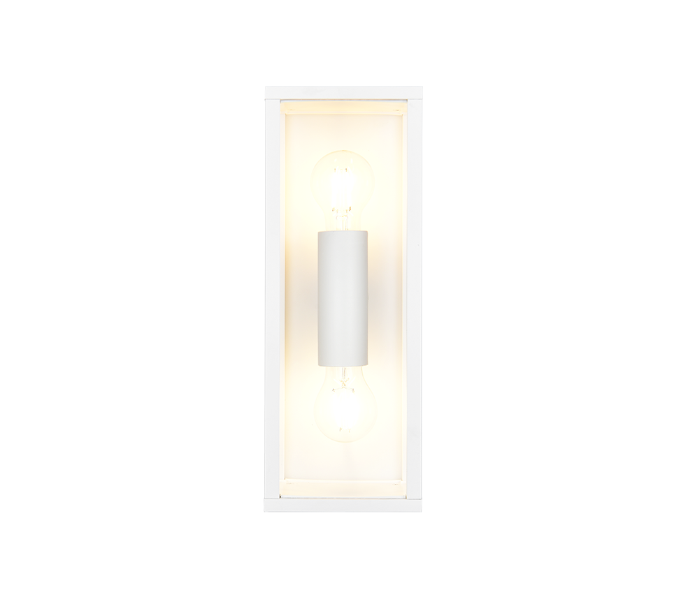 Garonne wall lamp 2xE27 matt white — 201860231