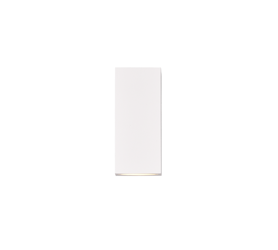 Roya wall lamp 2xGU10 matt white square — 204269231
