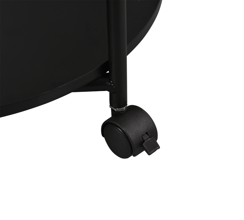 Edda side table Ø39 cm black