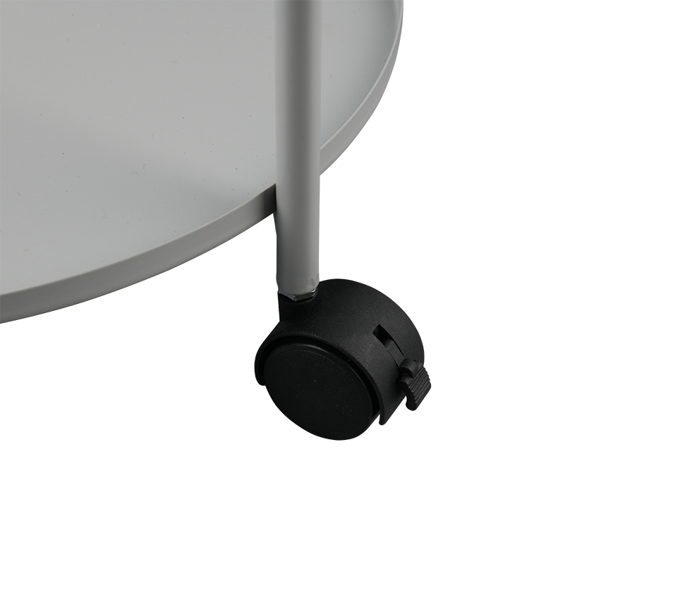 Edda side table Ø39 cm grey