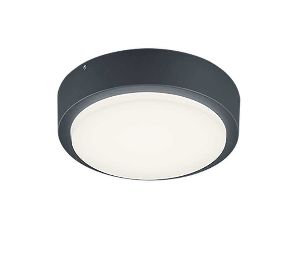 Breg LED wall lamp anthracite — 227260142