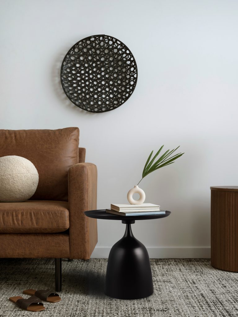 Ramona side table Ø48 x 44 cm black