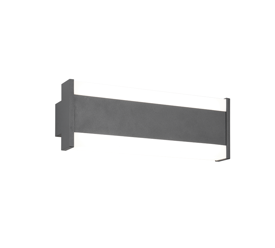Dawson LED wall lamp 30 cm anthracite — 246360142