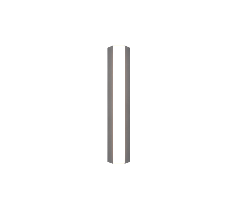 Marne LED wall lamp 30 cm anthracite — 247360242