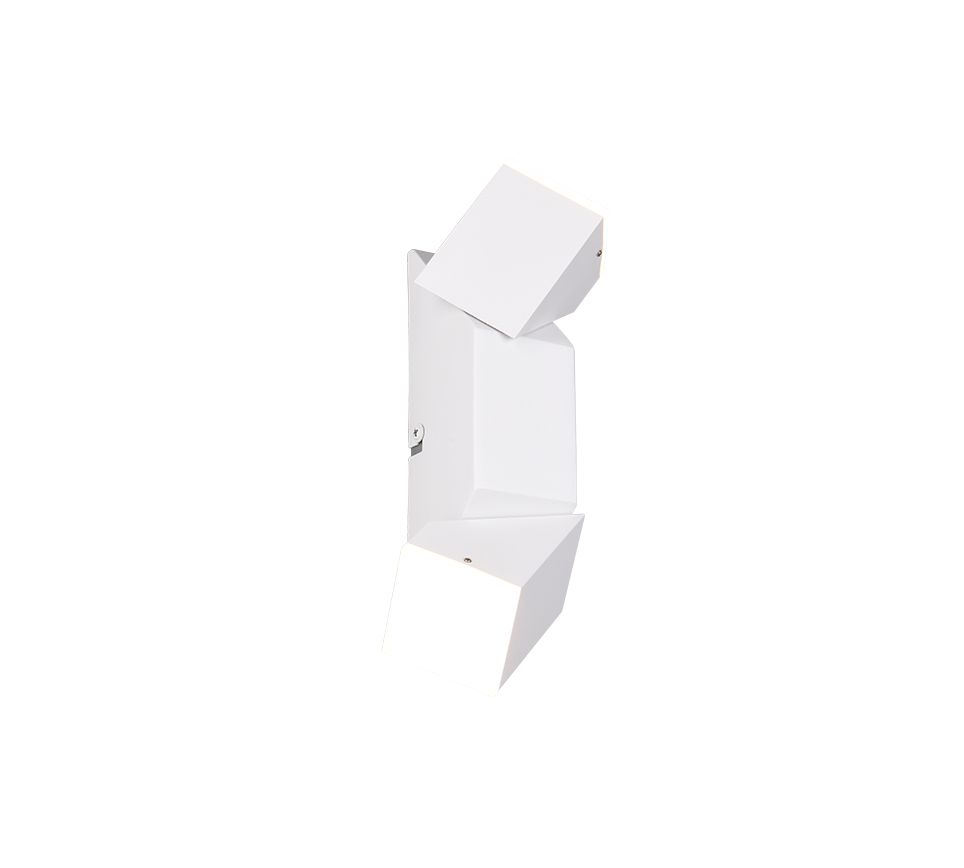 Raglan LED wall lamp 2-pc matt white — 248510231