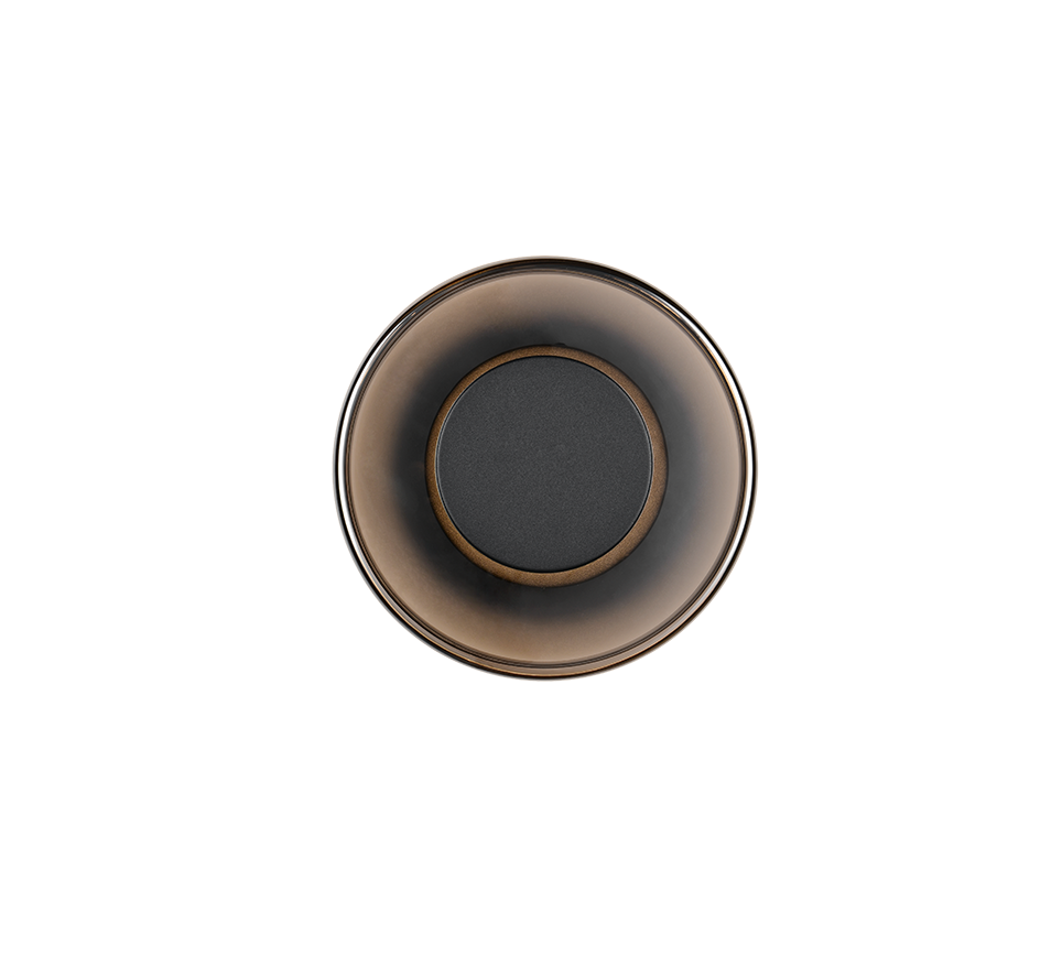 Celeste LED wall lamp matt black/chrome plated/wood — 254910132