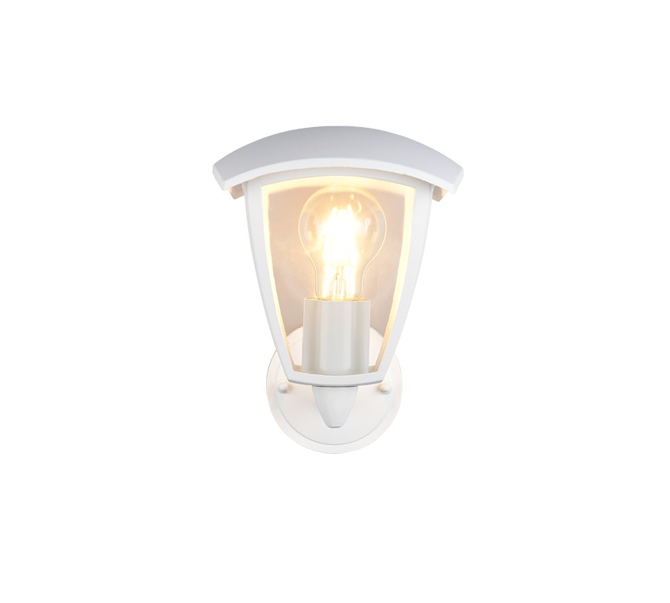 Venta wall lamp E27 matt white lantern upwards — 263260231