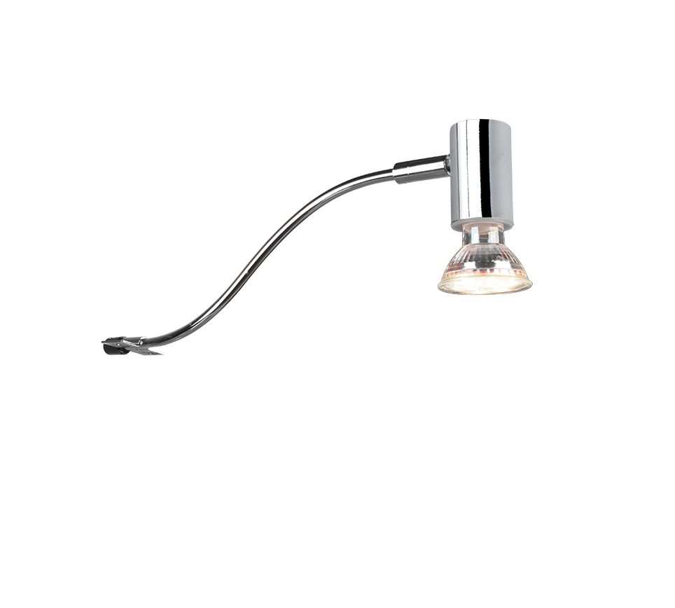Giada H2O wall lamp 1-pc GU10 chrome — 283400106