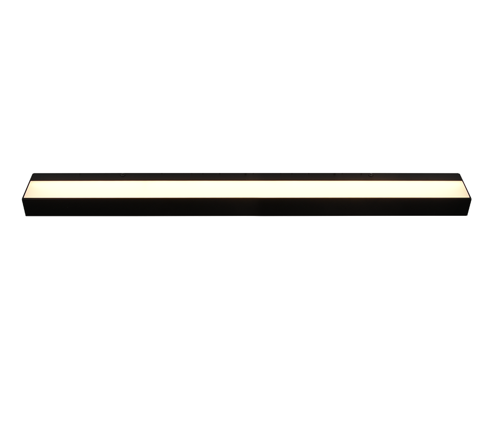 Rocco H2O LED wall lamp 90 cm matt black — 283919032