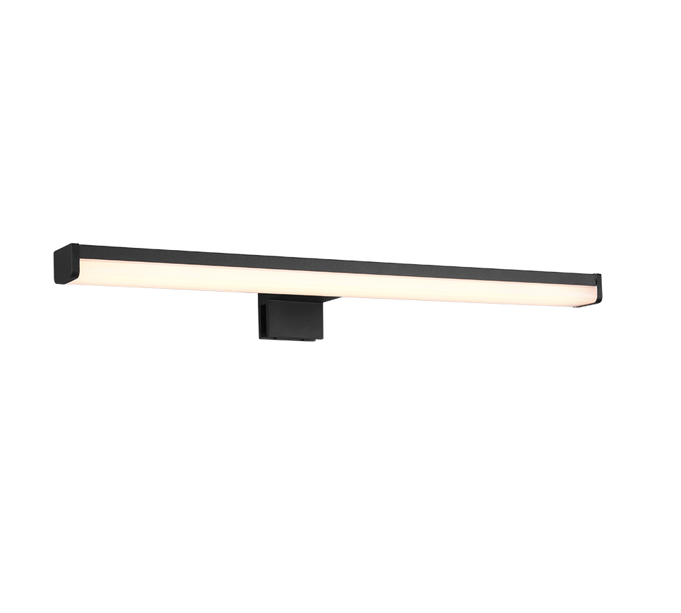 Lino H2O LED wall lamp 40 cm matt black — 284114032