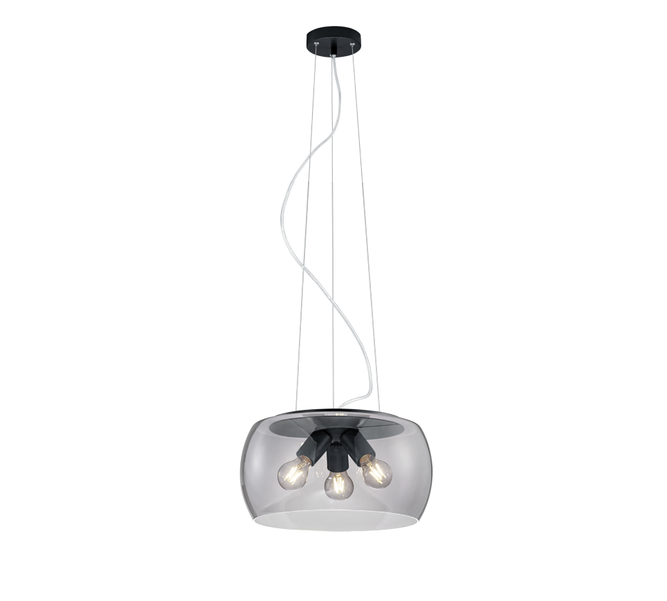 Valente pendant 3xE27 anthracite — 300600342