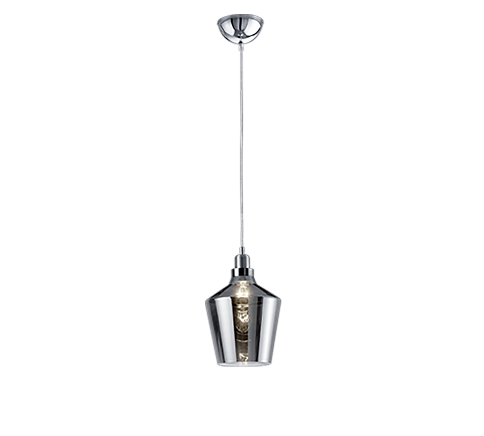 Calais pendant E27 smoke — 304800142
