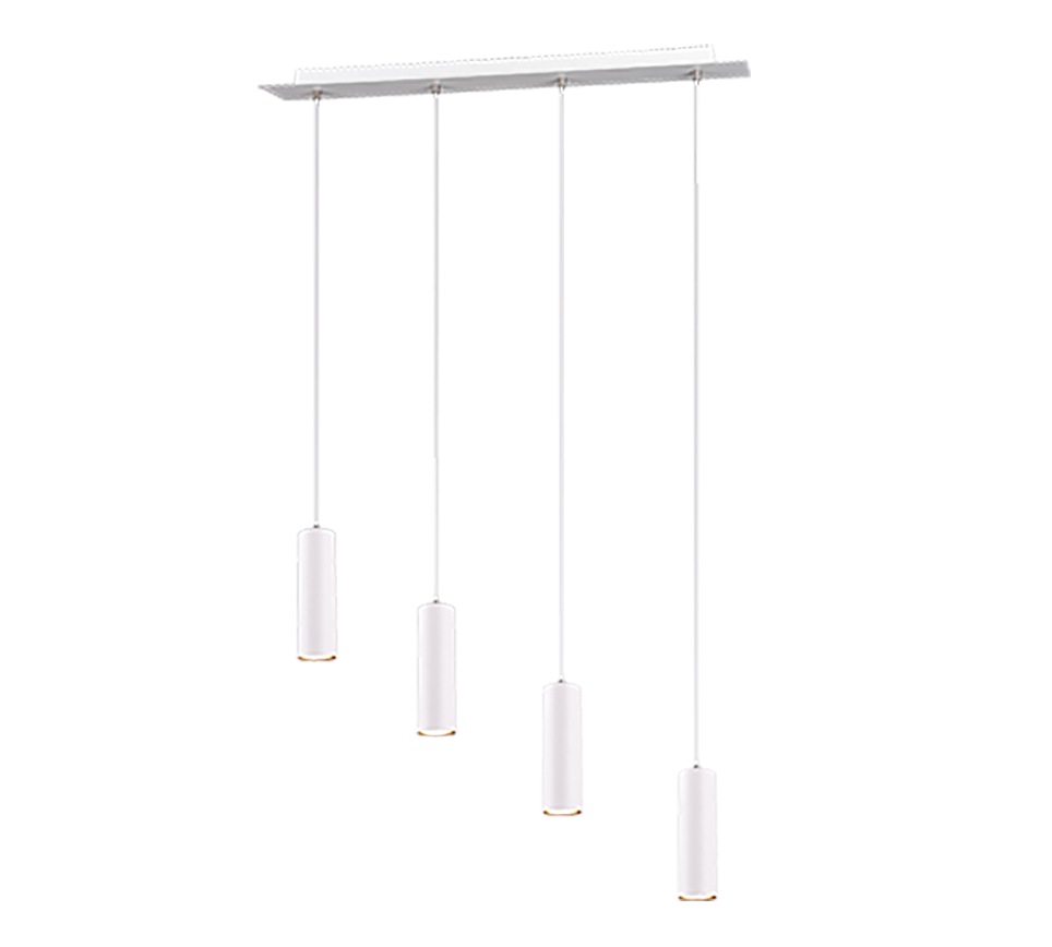 Marley pendant 4-pc 75 cm GU10 white — 312400401