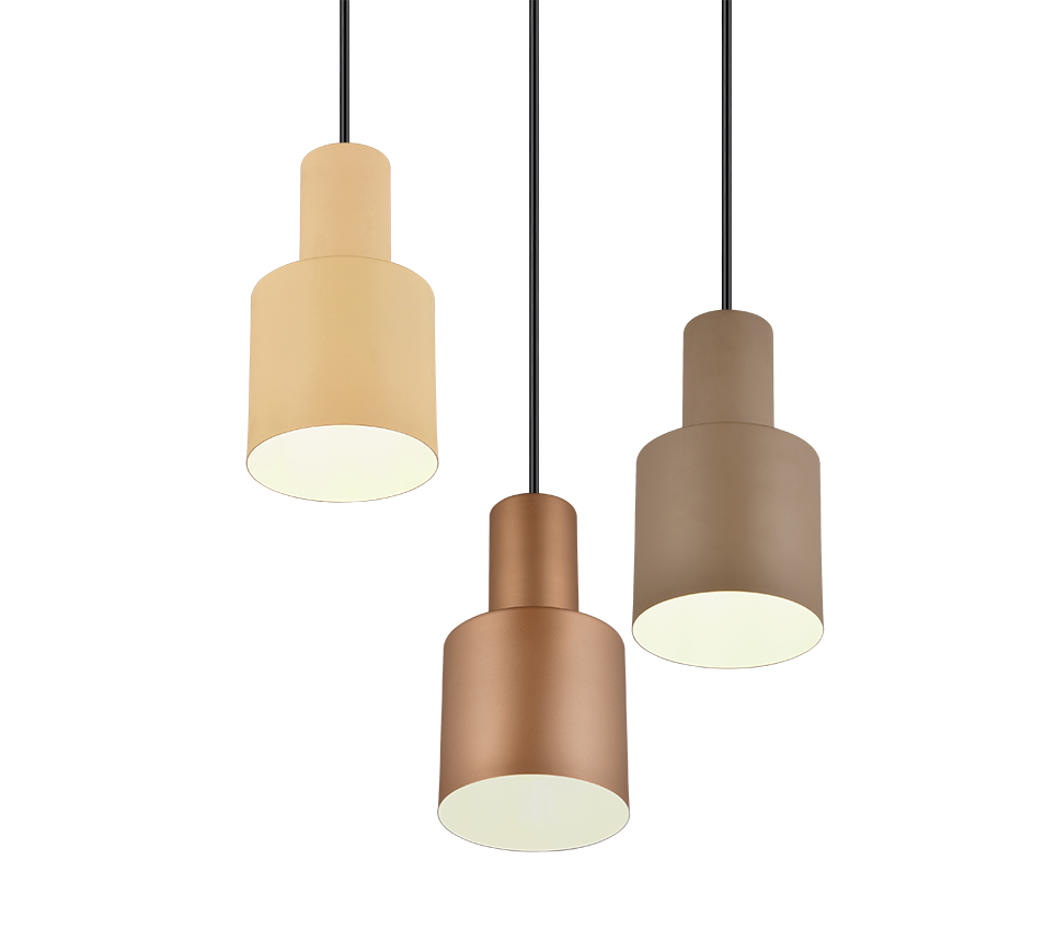 Agudo pendant 3-pc E27 multicolor — 319430317