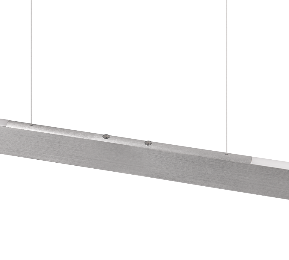 Helios LED pendant 100 cm brushed aluminium — 343310105