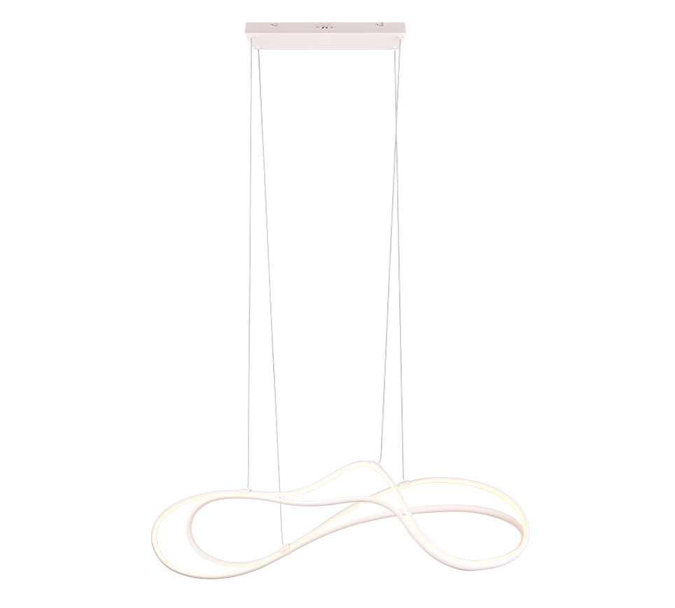 Nala LED pendant matt white — 344310131