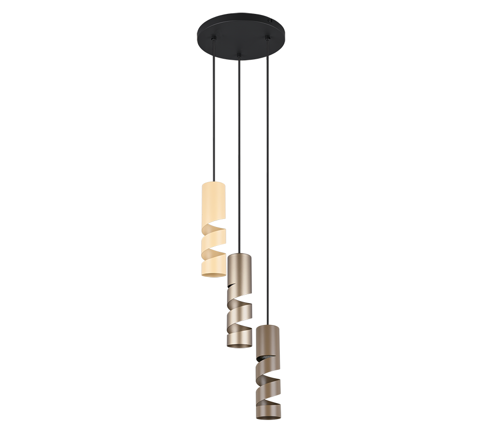 Stream pendant 3-pc GU10 multicolor — 364030317