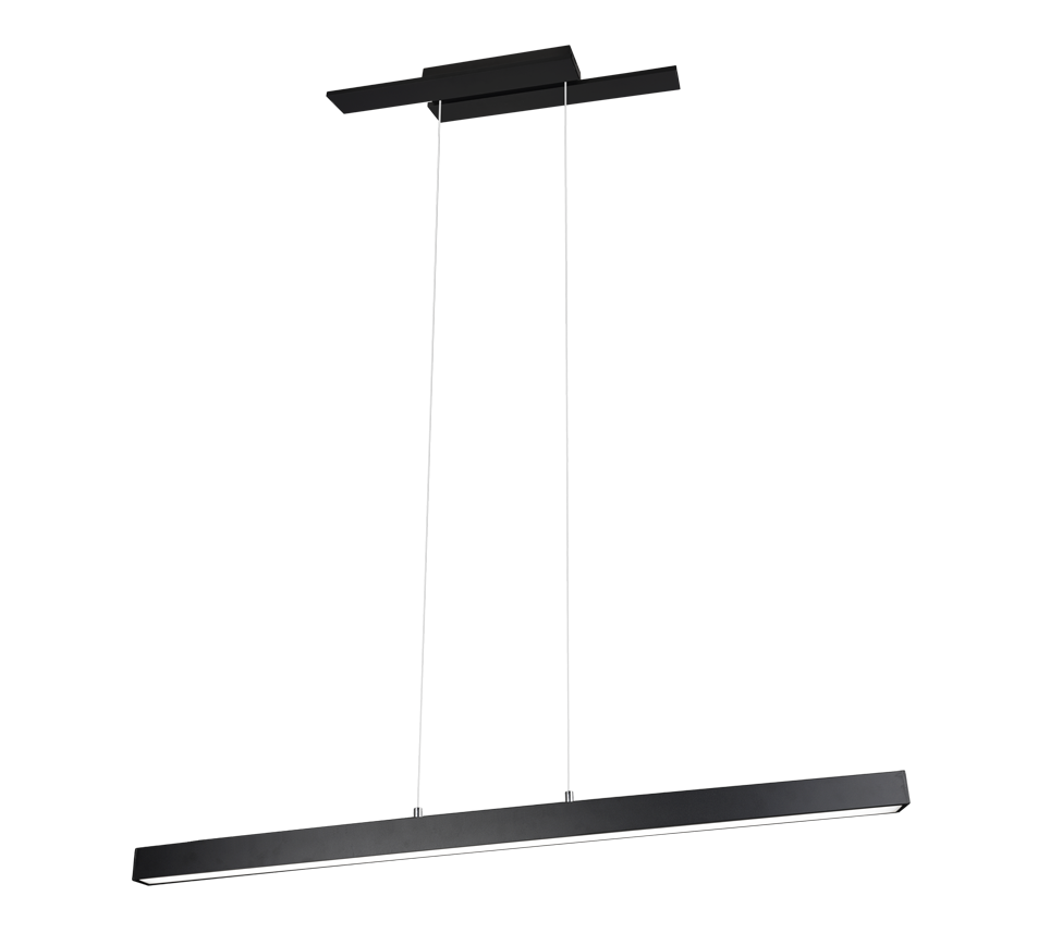 Belfast LED ceiling lamp matt black — 375510432