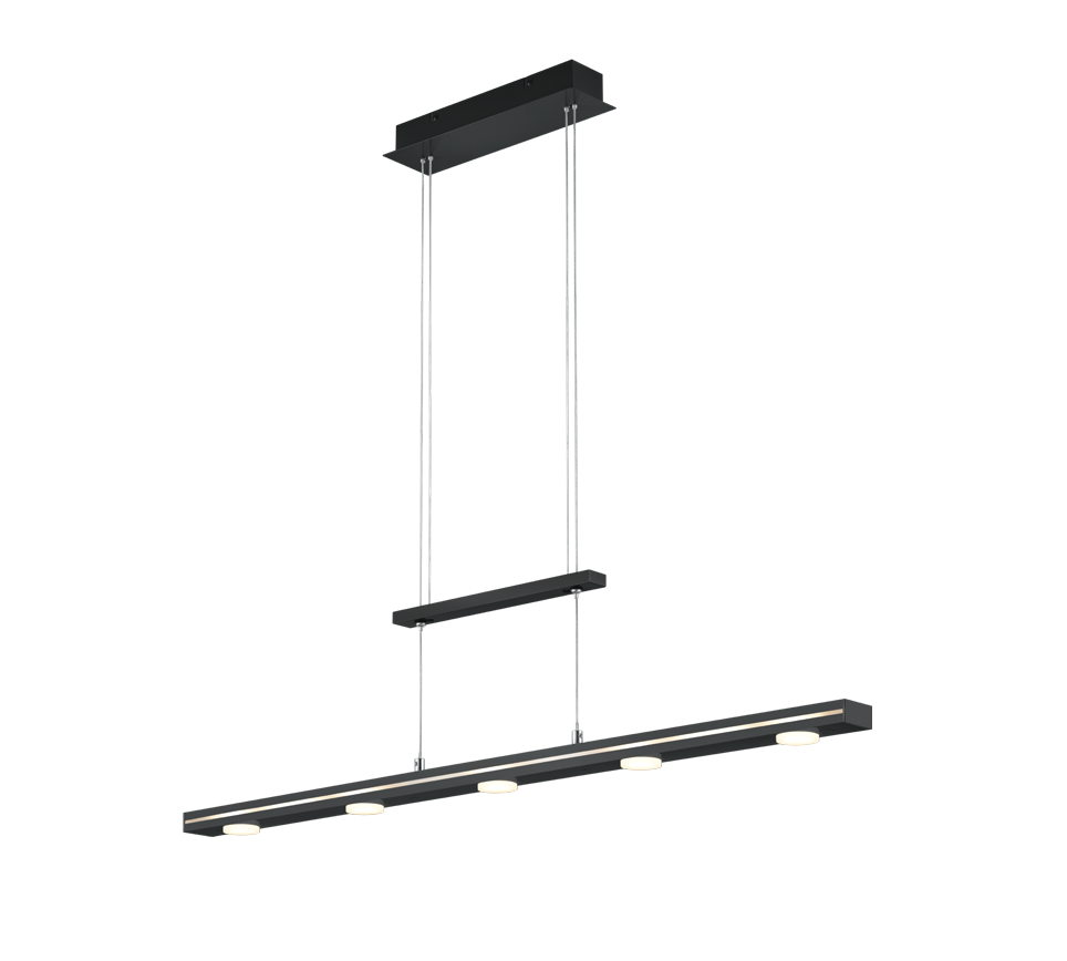 Lacal LED pendant matt black — 379190732
