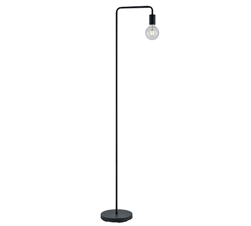 Diallo floor lamp E27 matt black — 408000132