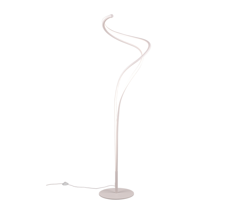 Nala LED floor lamp matt white — 444310131