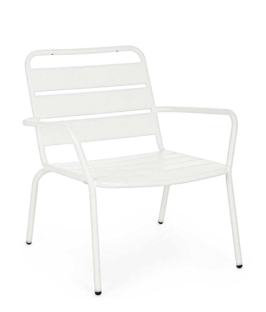 Bizzotto Marlyn White Armchair — Bizzotto