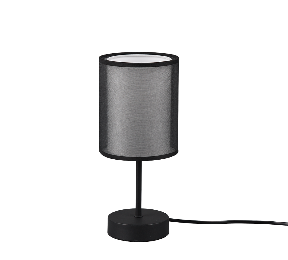 Burton table lamp E14 matt black — 511400132