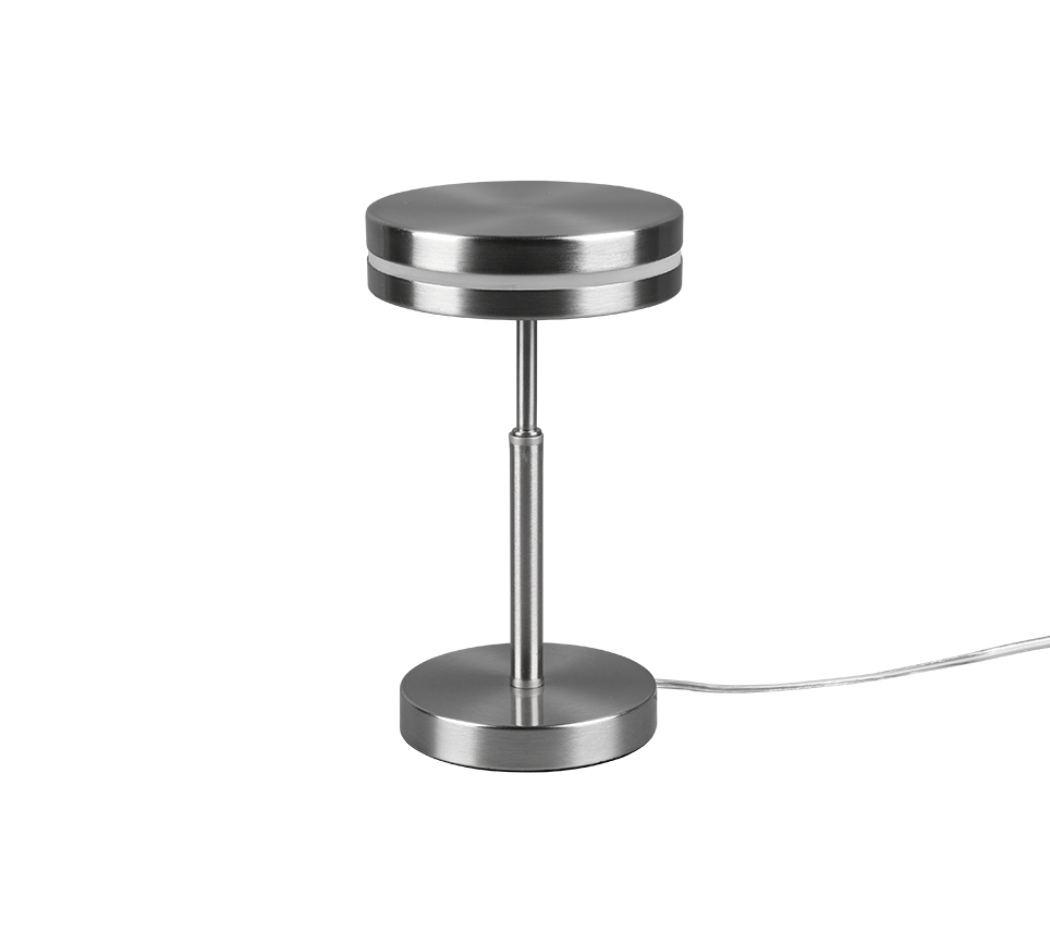 Franklin LED table lamp brushed steel — 526510107