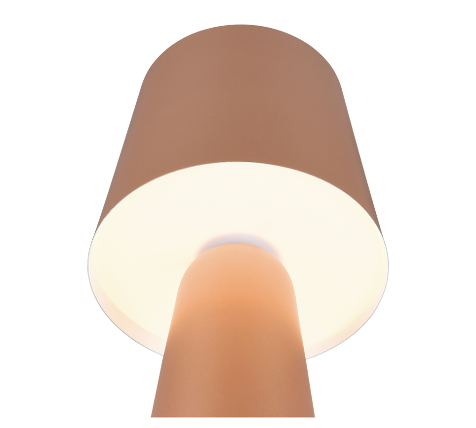 Nubian table lamp E27 coffee brown — 562900165