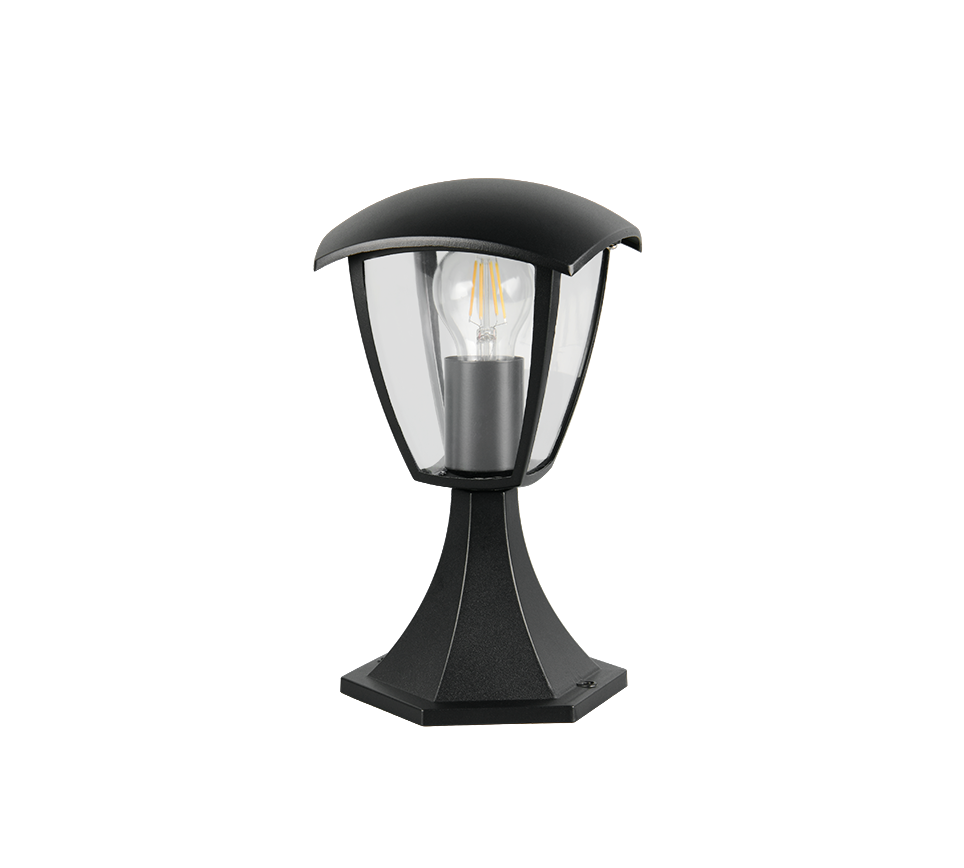Venta pole lamp 30 cm E27 matt black — 563260132