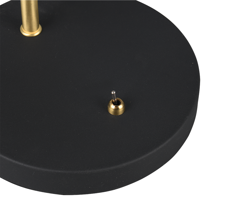 Traveller table lamp E27 matt black/matt brass — 563400180