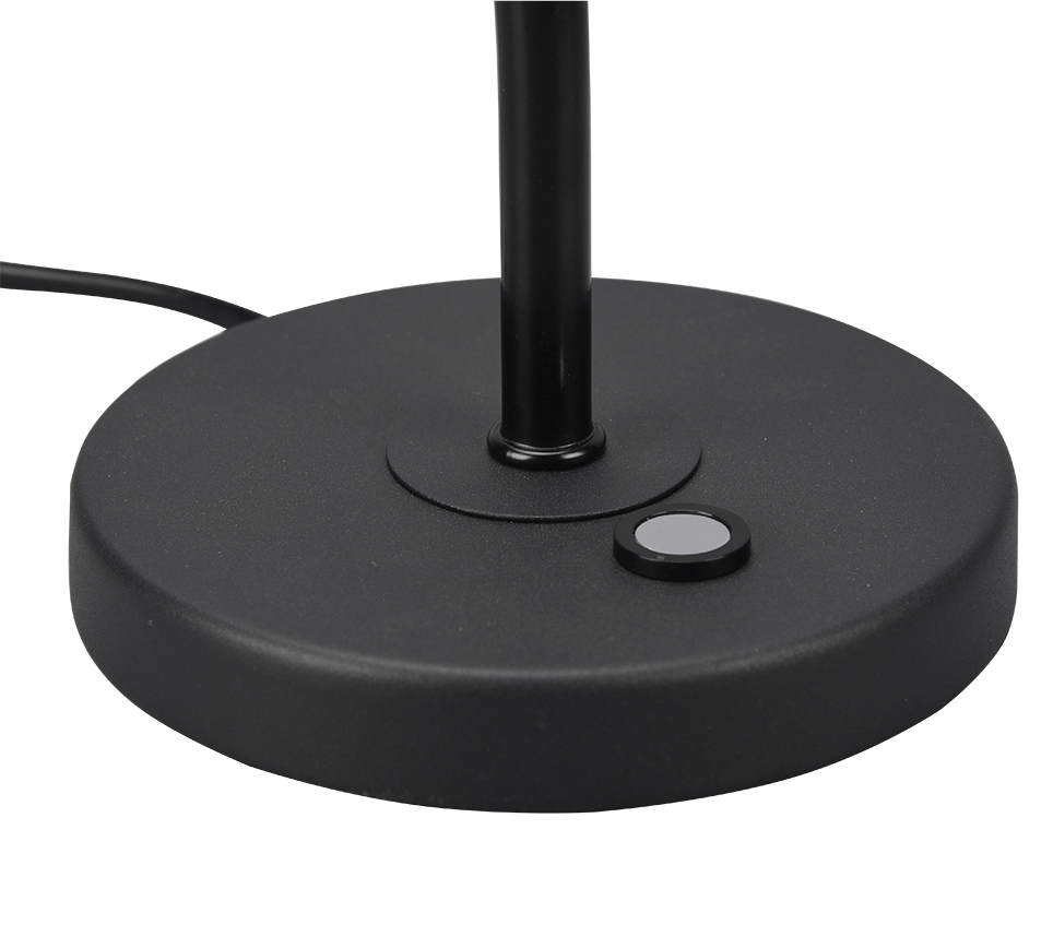 Curtis LED table lamp matt black — 579790132