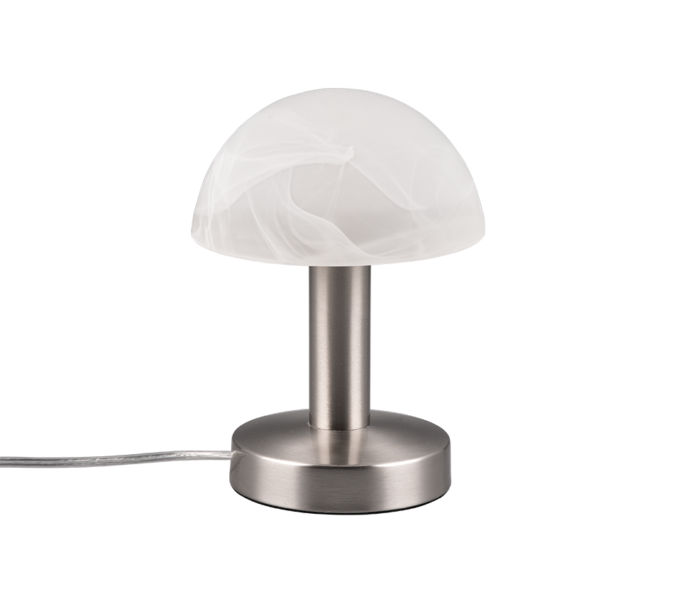 Fynn II table lamp 21 cm E14 brushed steel — 599100107
