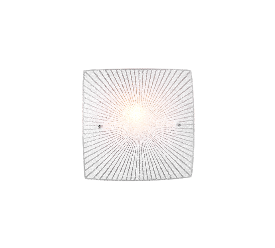 Elisa ceiling lamp 30 cm E27 chrome — 612200100