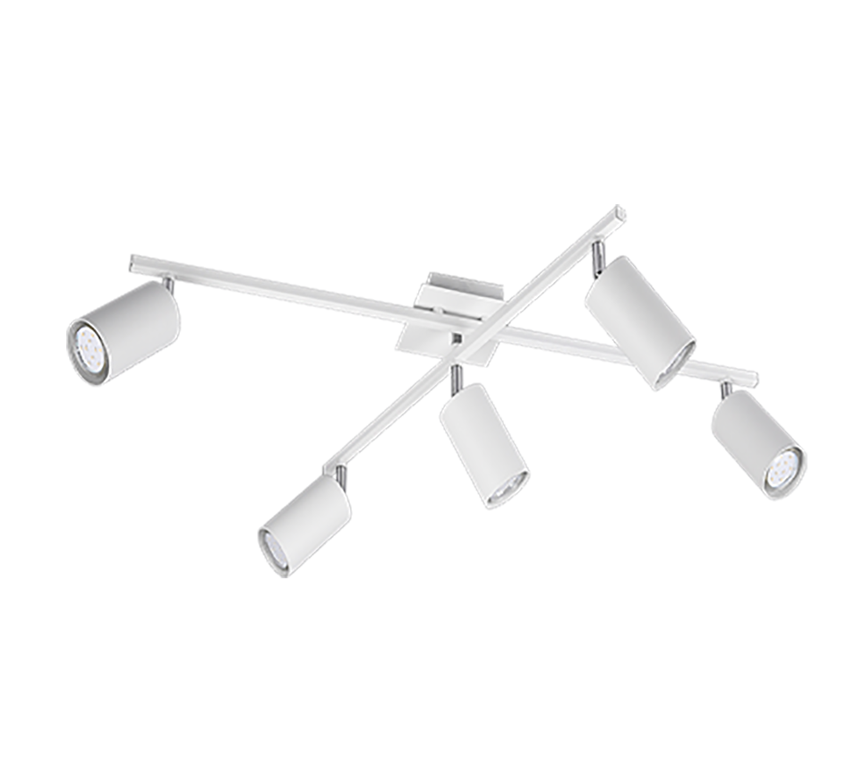 Marley ceiling lamp 5-pc GU10 white — 612400501