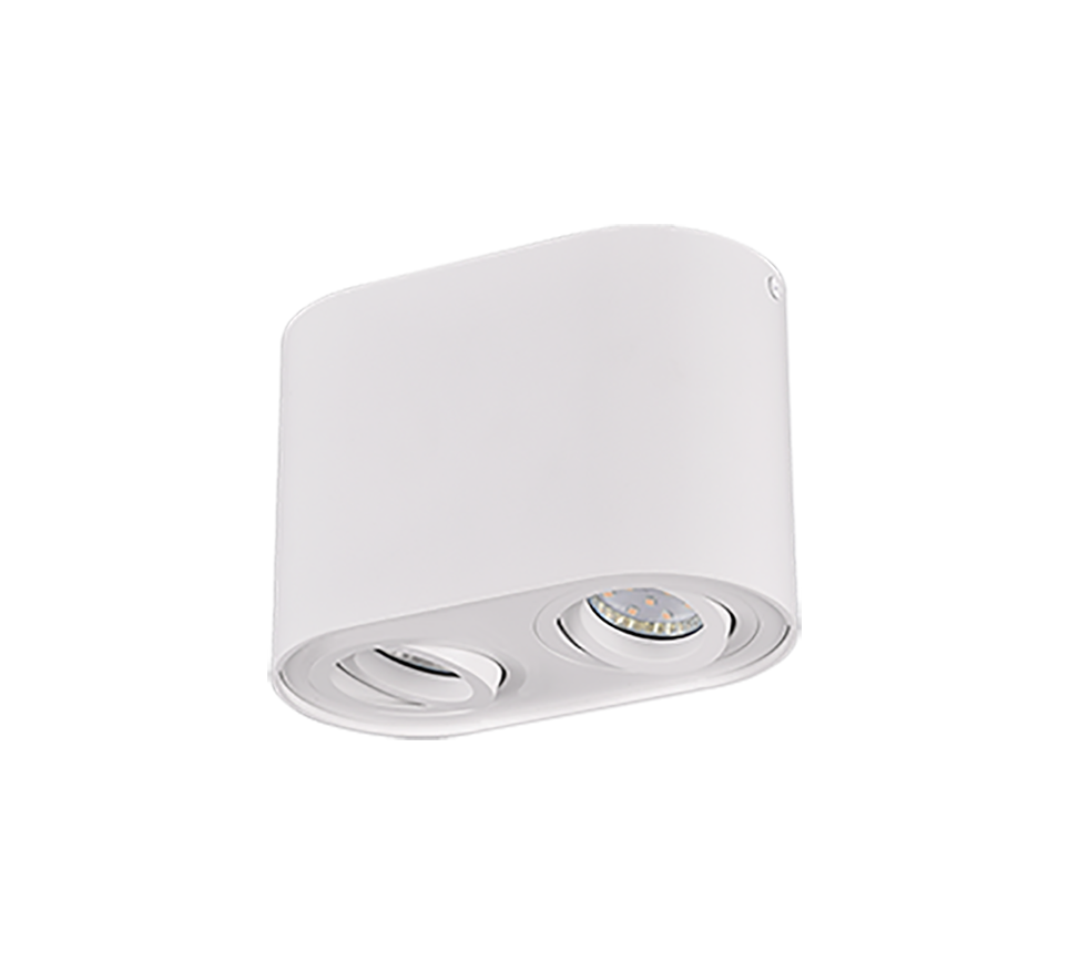Cookie ceiling lamp 2-pc GU10 matt white — 612900231