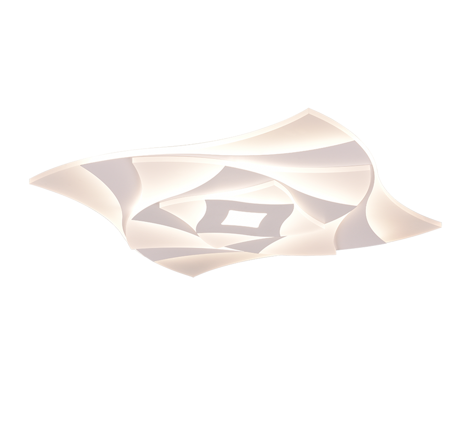Akita LED ceiling lamp matt white — 647110131
