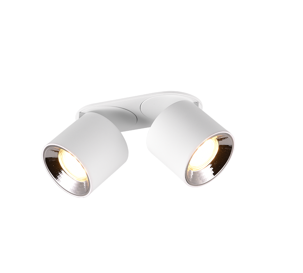 Guayana spotlight 2-pc GU10 matt white — 651000231