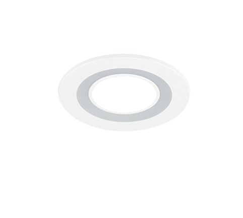 Core LED recessed spotlight 8 cm matt white — 652510131