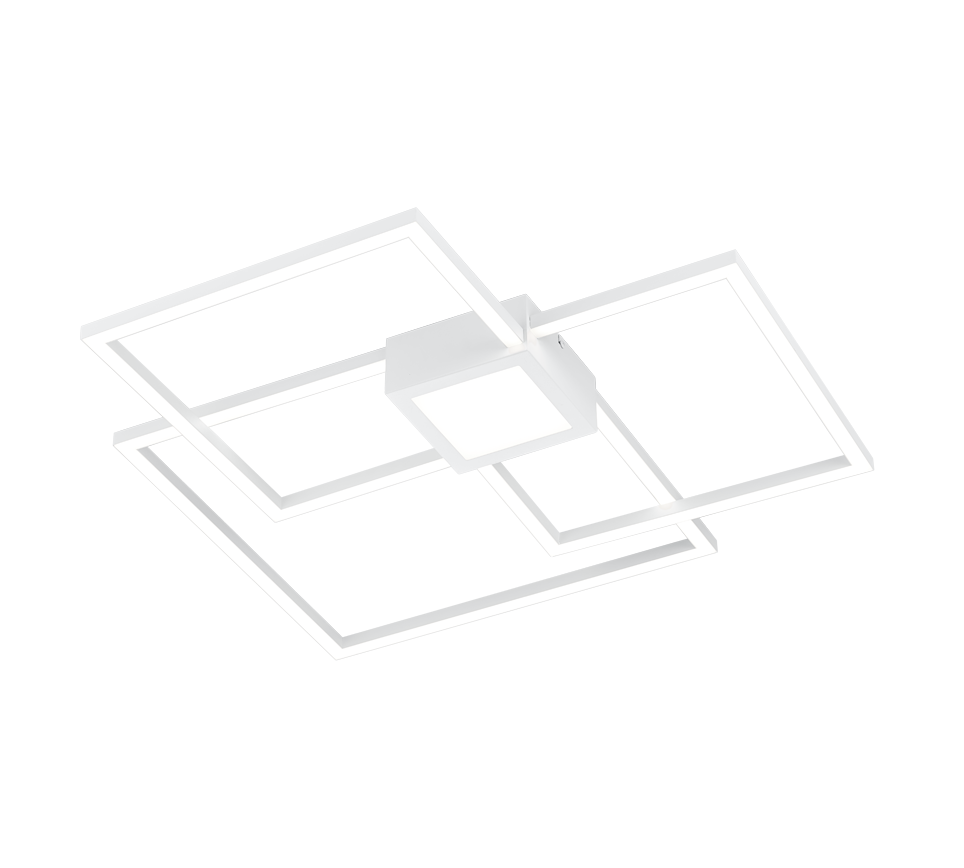 Hydra LED ceiling lamp 3-pc matt white 4000K — 676240431