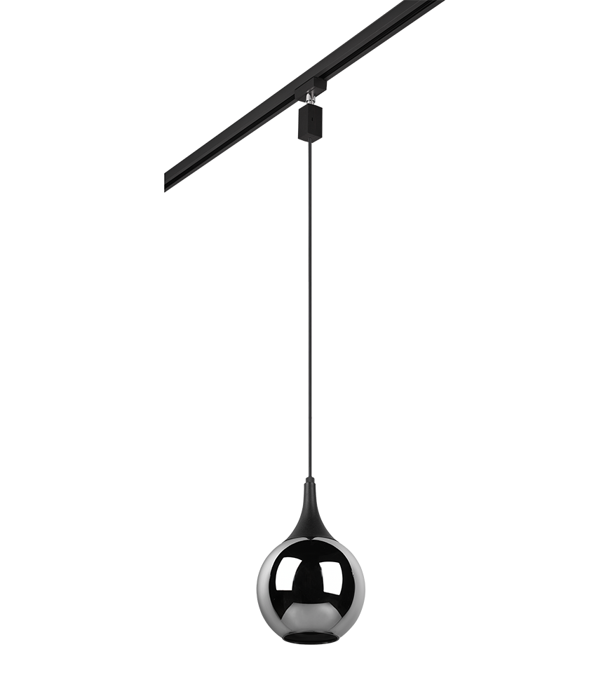DUOline Lumina pendant 1-pc E14 matt black — 73700132