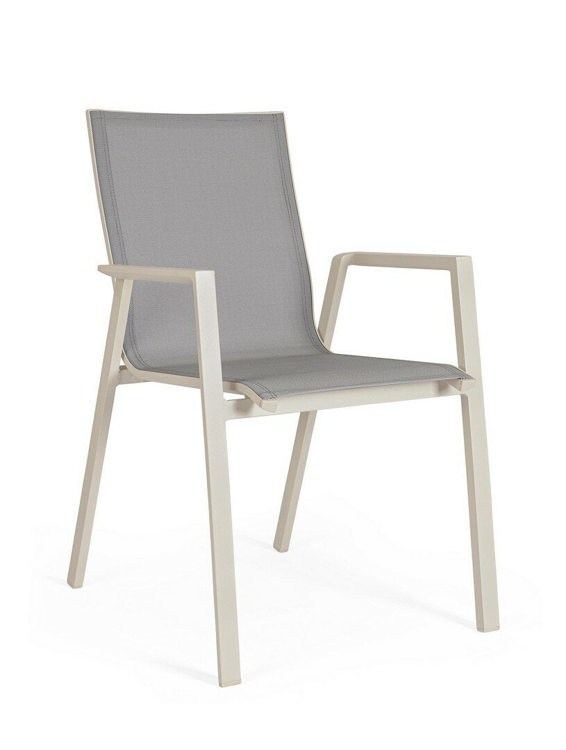 Bizzotto Krion White Chaise Longue Furniture — Bizzotto