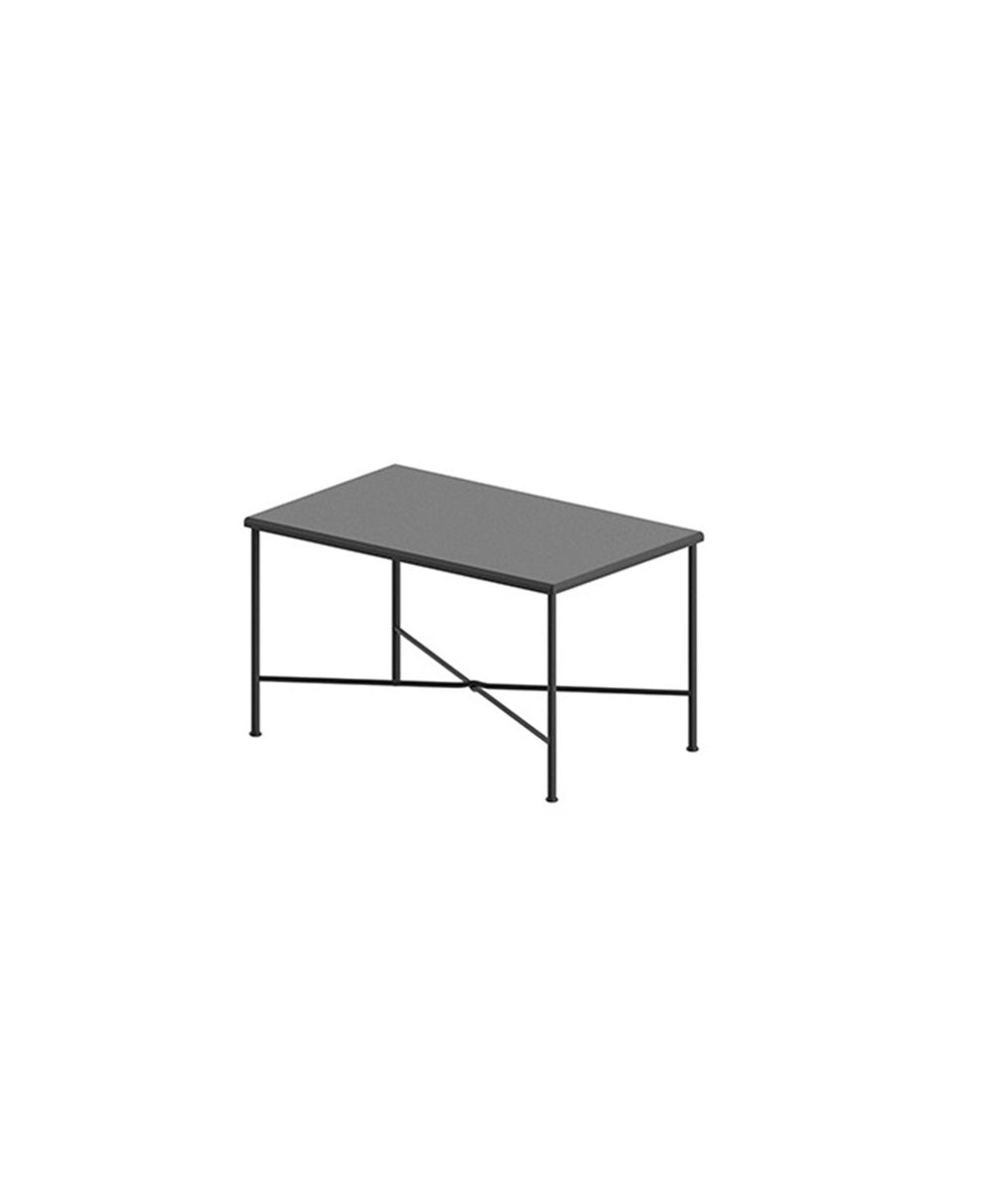 Unopiù Igea Rectangular coffee table in iron – 80×50×46 cm | Unopiù