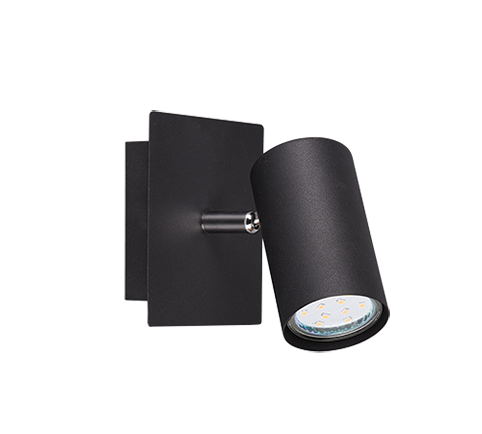 Marley spotlight 1-pc GU10 matt black — 802400132